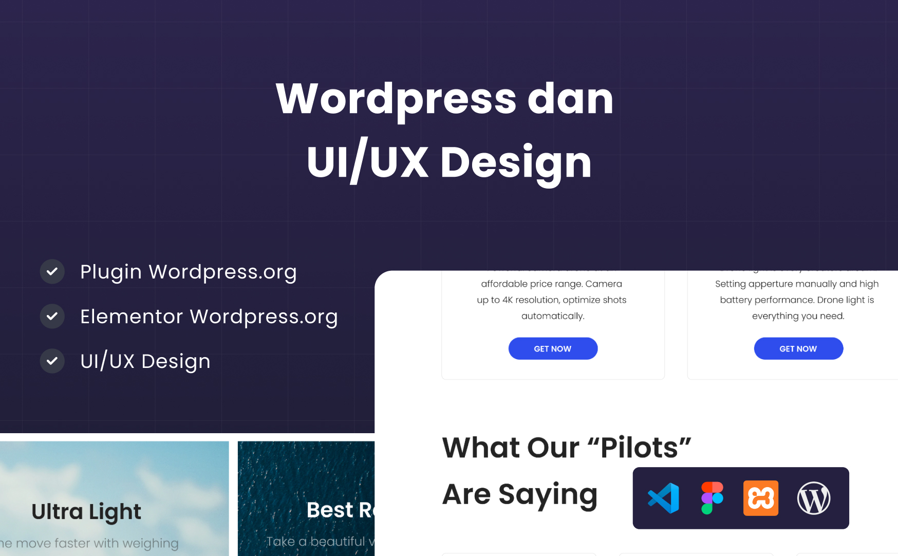 Kelas Wordpress dan UI/UX Design di BuildWith Angga